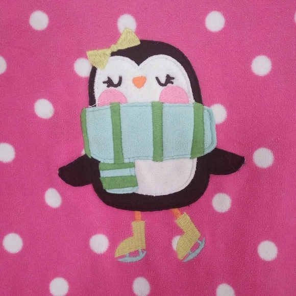 Carter's 🐧Fleece Night gown - Picture 2 of 3